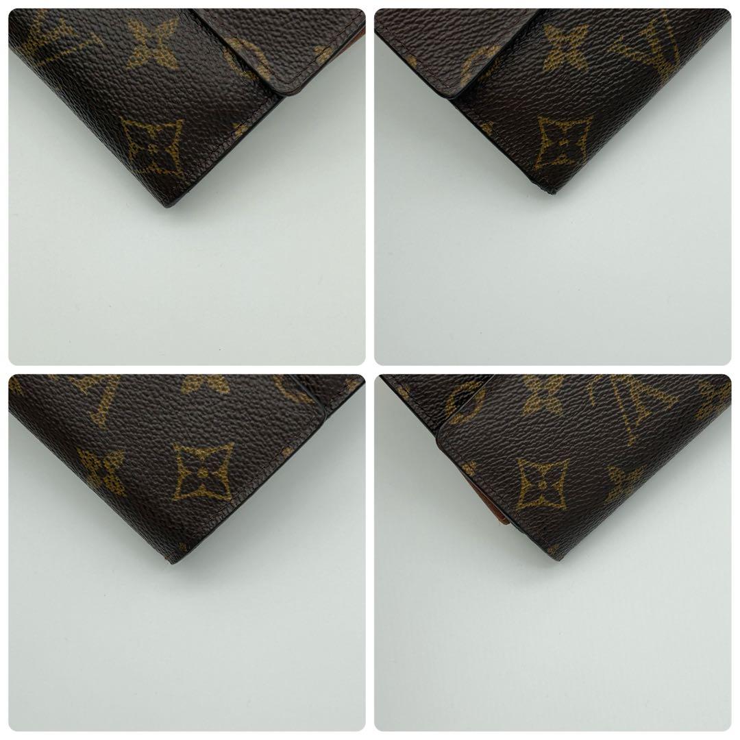 ルイ ヴィトン モノグラム ポシェット ポルトモネ クレディ 長財布 2枚
