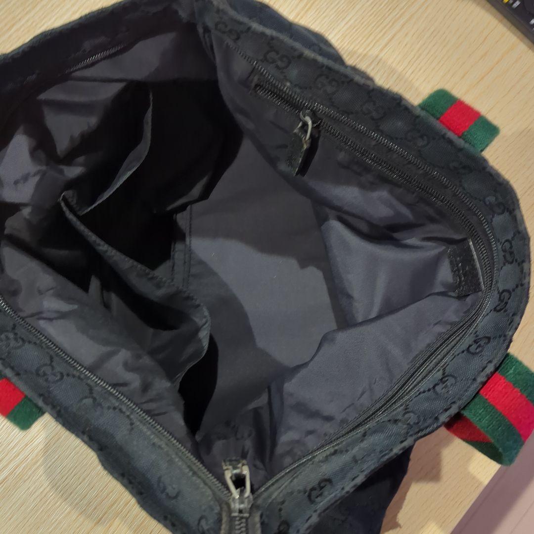 グッチ GGキャンバス シェリーライン マザーズバッグ 155524