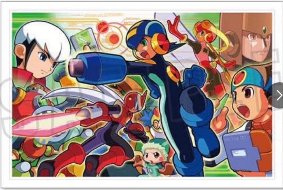 ロックマンエグゼ　複製原画