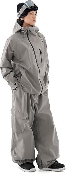 20%OFF【新品】[アクレイス] スキーウェア メンズ 上下セット Mサイズ