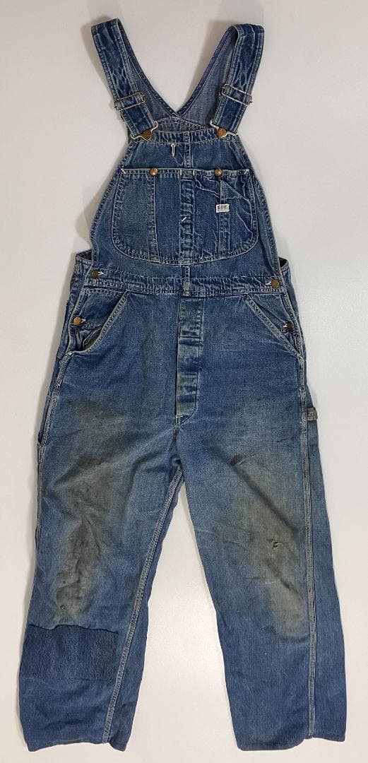 70s Lee 91-SB Jelt Denim デニムオーバーオール