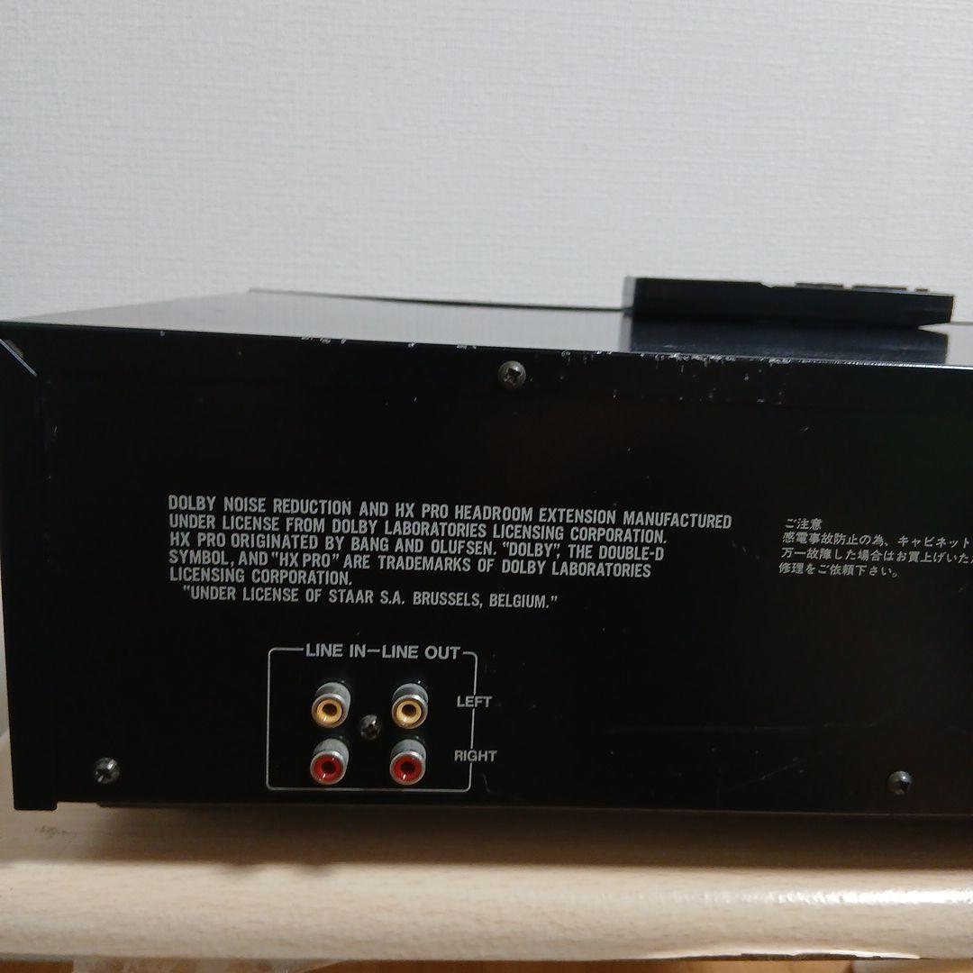 A&D GX-W4500 赤井電機 ダブルカセットデッキ【リモコン付き動作品】