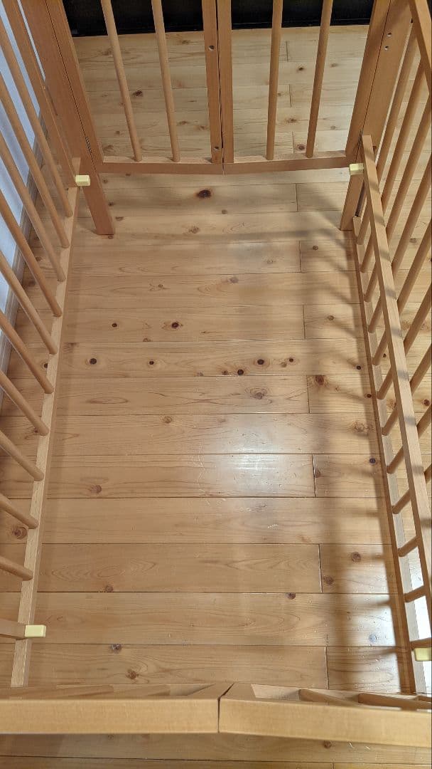 ☆日本製☆ベビーベッド スリーピー ハイタイプ（ワンタッチ開閉）