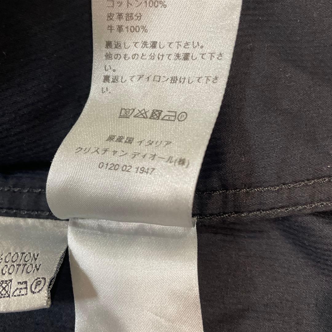 値下げ！ディオール　黒 コーデュロイ デニムジャケット