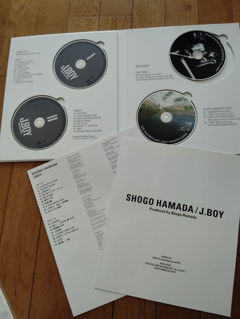 SHOGO HAMADA J.BOY 30周年記念box　2万セット限定生産〉