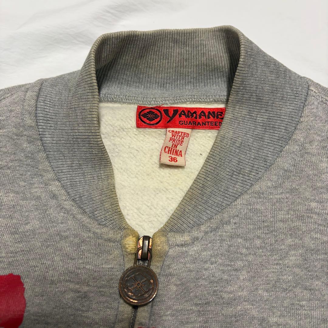 EVISU ジップアップスウェット　ロゴプリント　カモメ　希少デザイン　Y2K