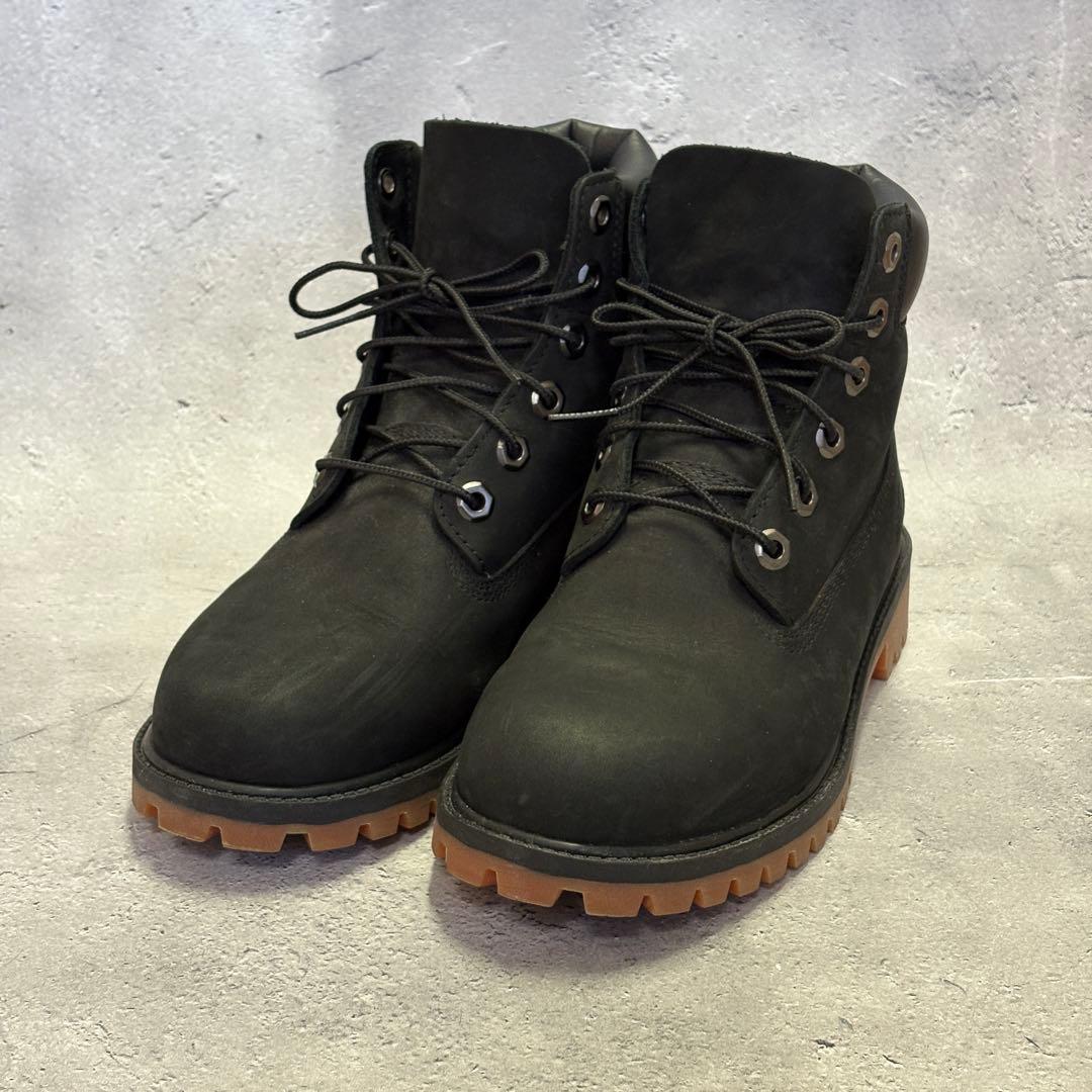 美品　ティンバーランド　Timberland　6インチプレミアムブーツ　黒　23