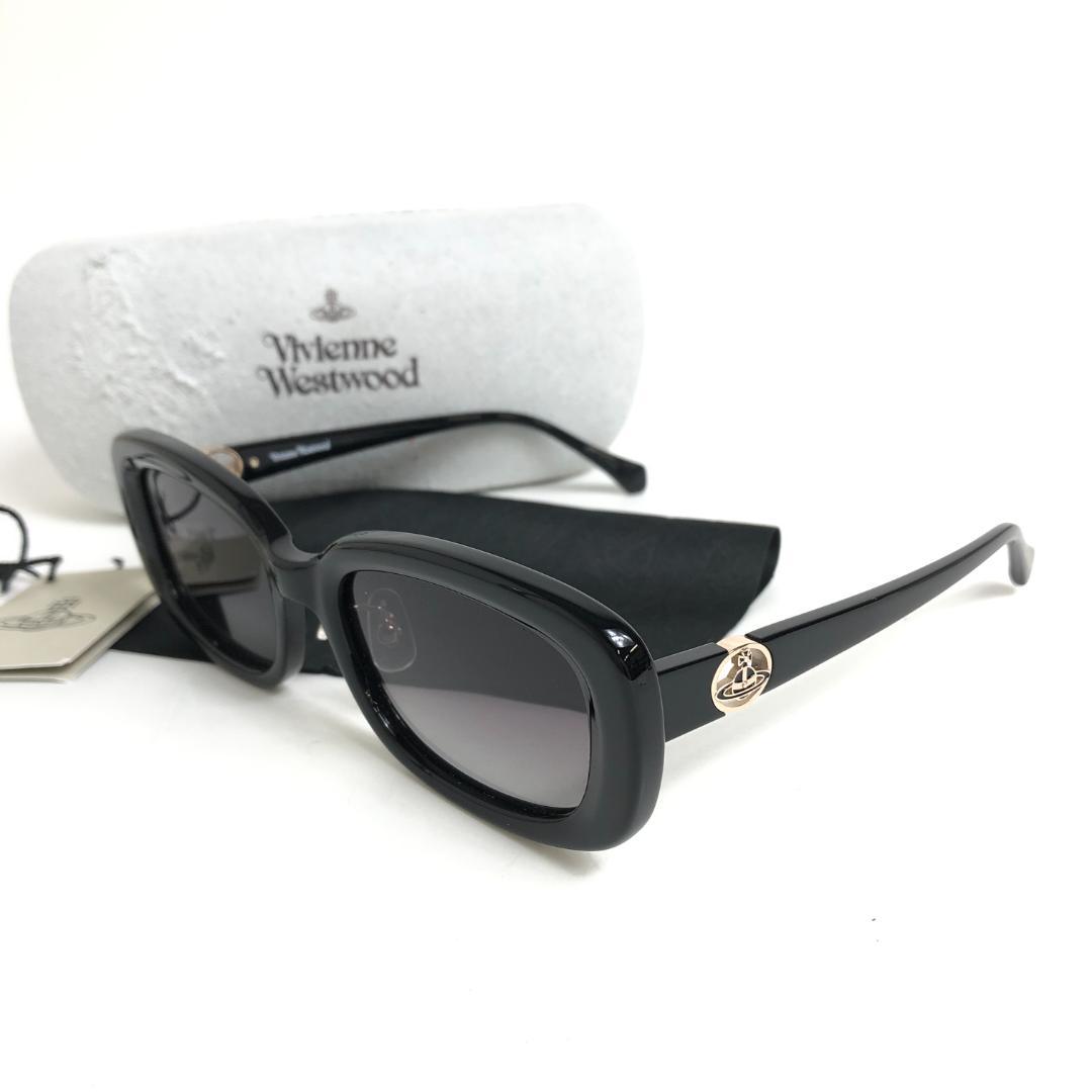 【未使用保管品】8F153/ヴィヴィアンウエストウッド/サングラス/ブラック