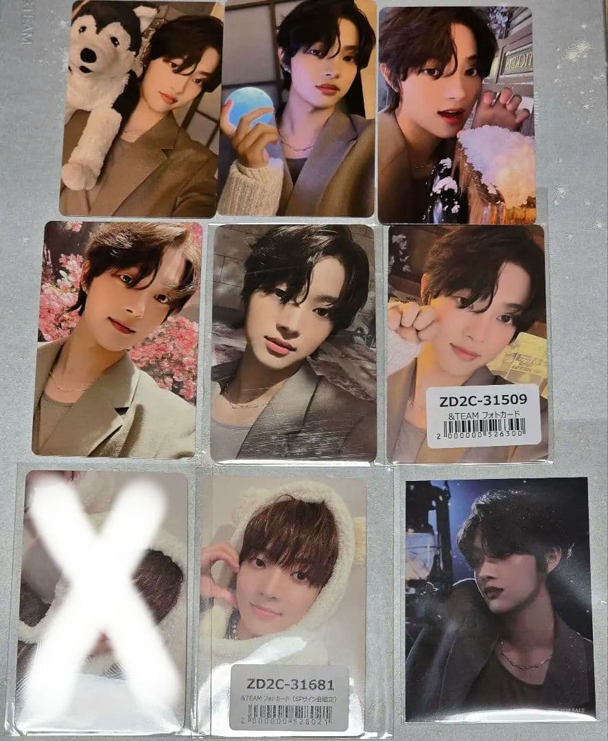 &TEAM 雪明かり (Yukiakari) EJ ウィジュ 特典トレカ セット