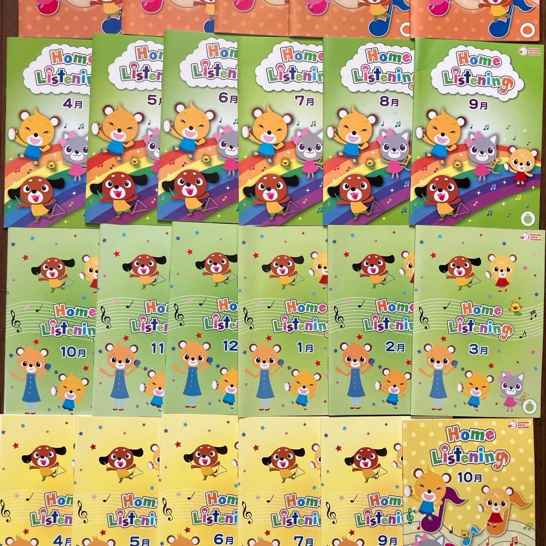 七田チャイルドアカデミー　 Listening 34枚