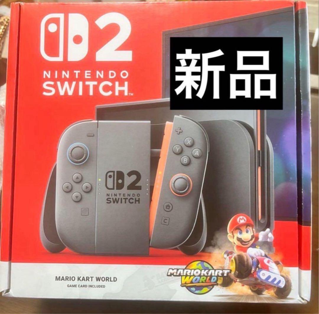 Nintendo switch2 多言語対応　マリオカートワールド同梱