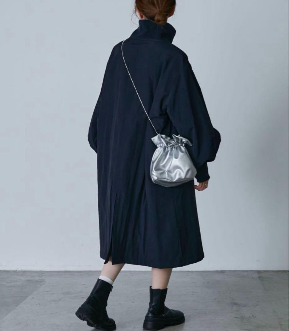 美品★CIAOPANICTYPY★スタンドカラーボリュームスリーブコート