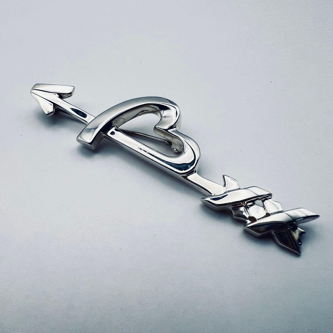 美品　ティファニー　ラビングハート　アロー　シルバー　ブローチ