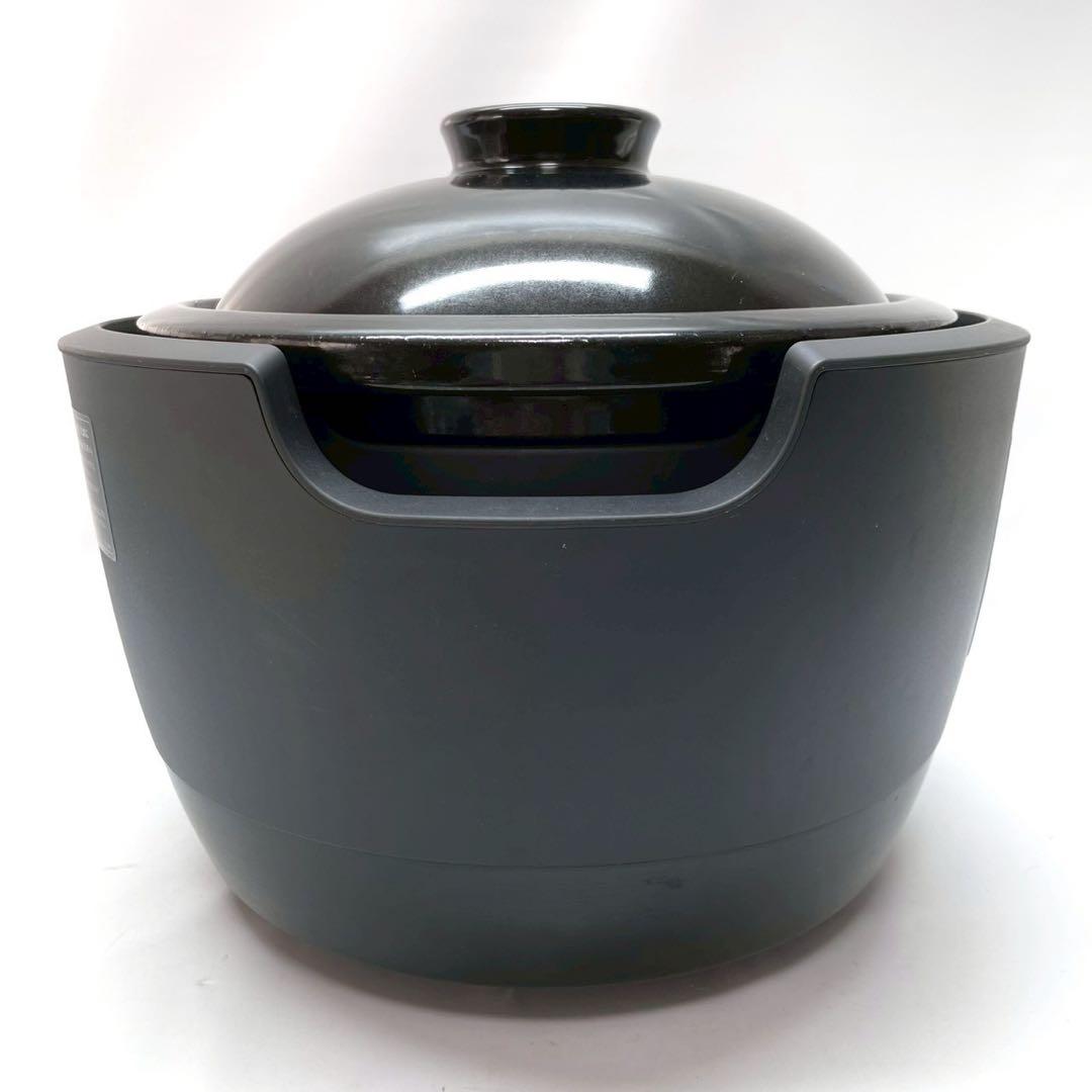 動作保証付　長谷園×siroca 全自動炊飯土鍋 かまどさん電気 SR-E111