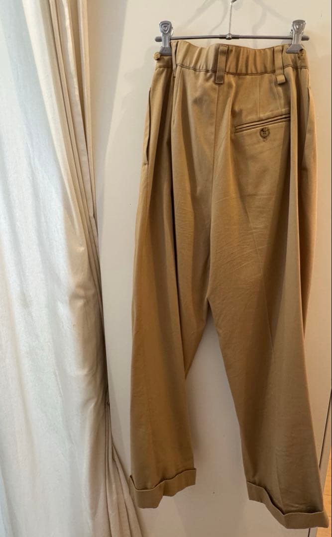 TEECHI「フラップパンツ 」 チノ テーパード