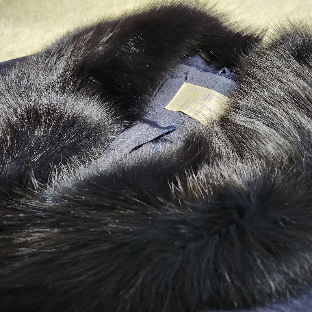 本革 スエード 112cmマキシ丈 ベルテッド ロングコート M ショールカラー