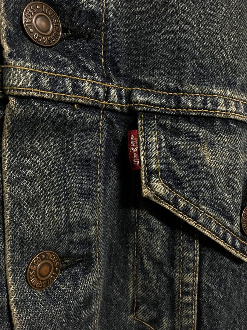 超希少 40 リーバイス デニムジャケット 71557-0208 復刻 94年製