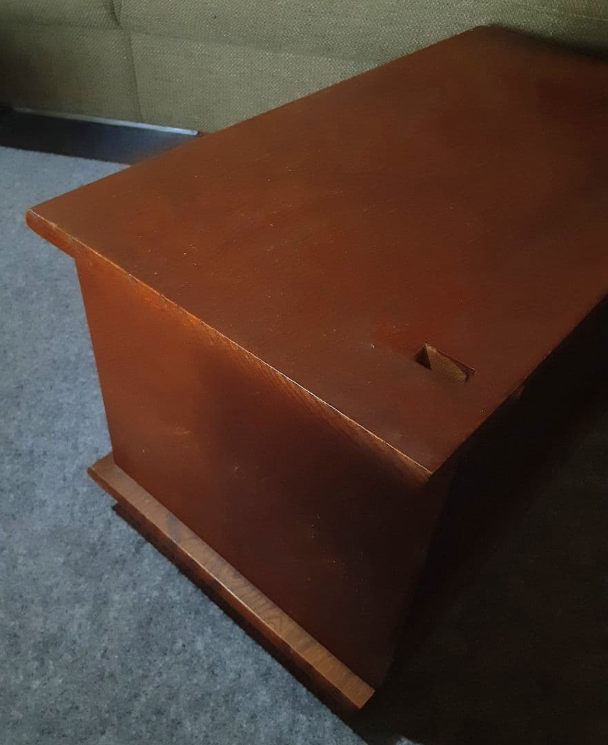 姿見/鏡台◎昭和レトロ/当時物◎欅材◎化粧台付◎アンティーク◎直接お取り引き可