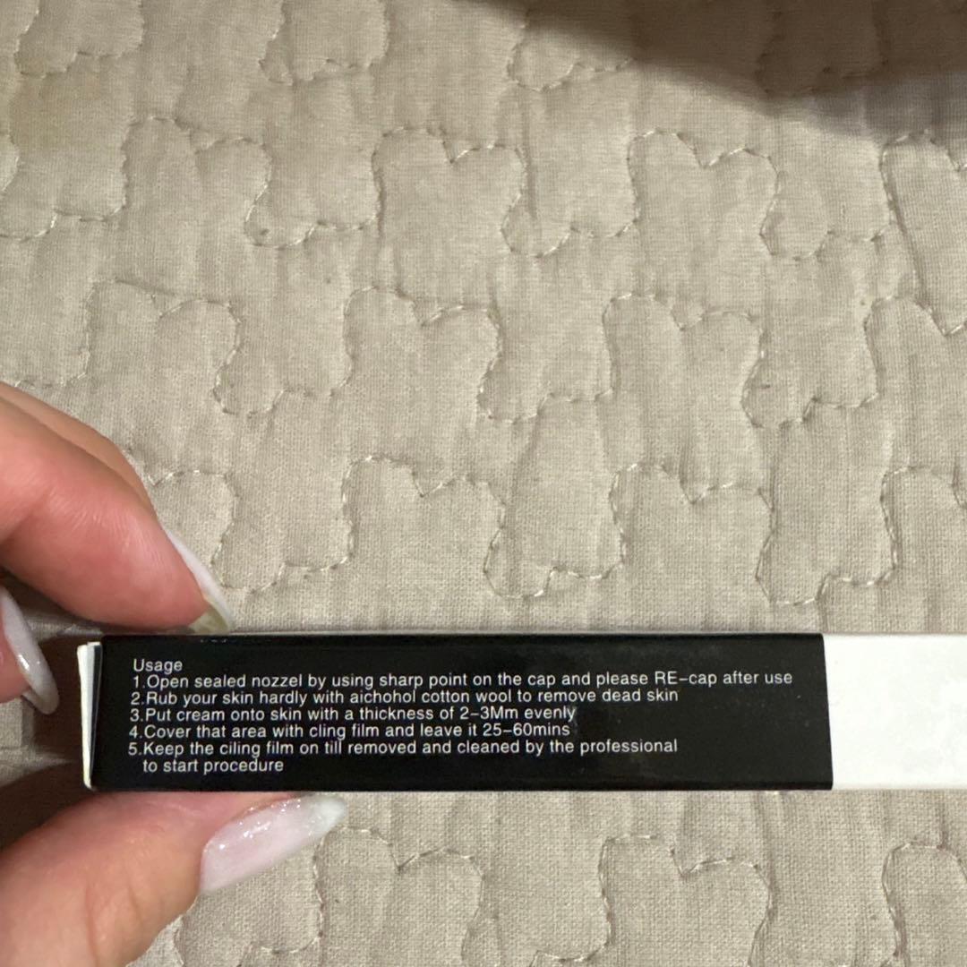 Ramboccia ピアス 10g タトゥー　アートメイククリーム　5本