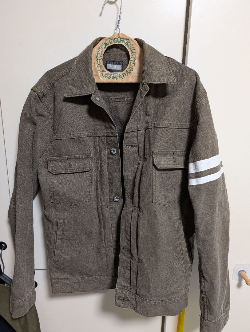 MOMOTARO JEANS カーキカバーオール