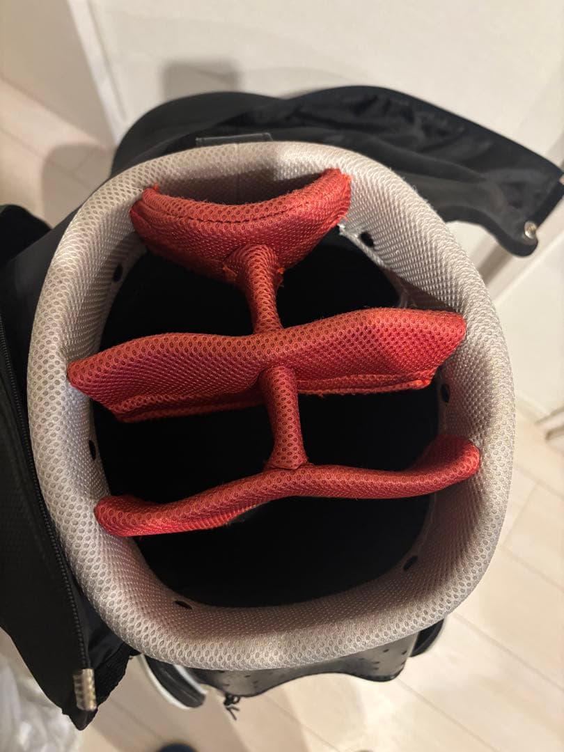 【値下げ】Nike キャディバッグ キャディバック　ホワイト/ブラック