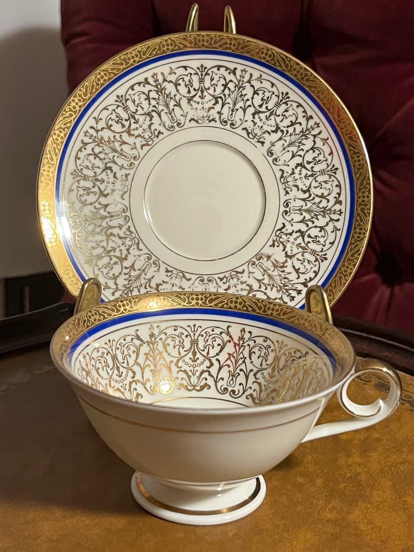 ドイツ製　SELTMANN WEIDEN 陶磁器 金彩　カップソーサー　トリオ