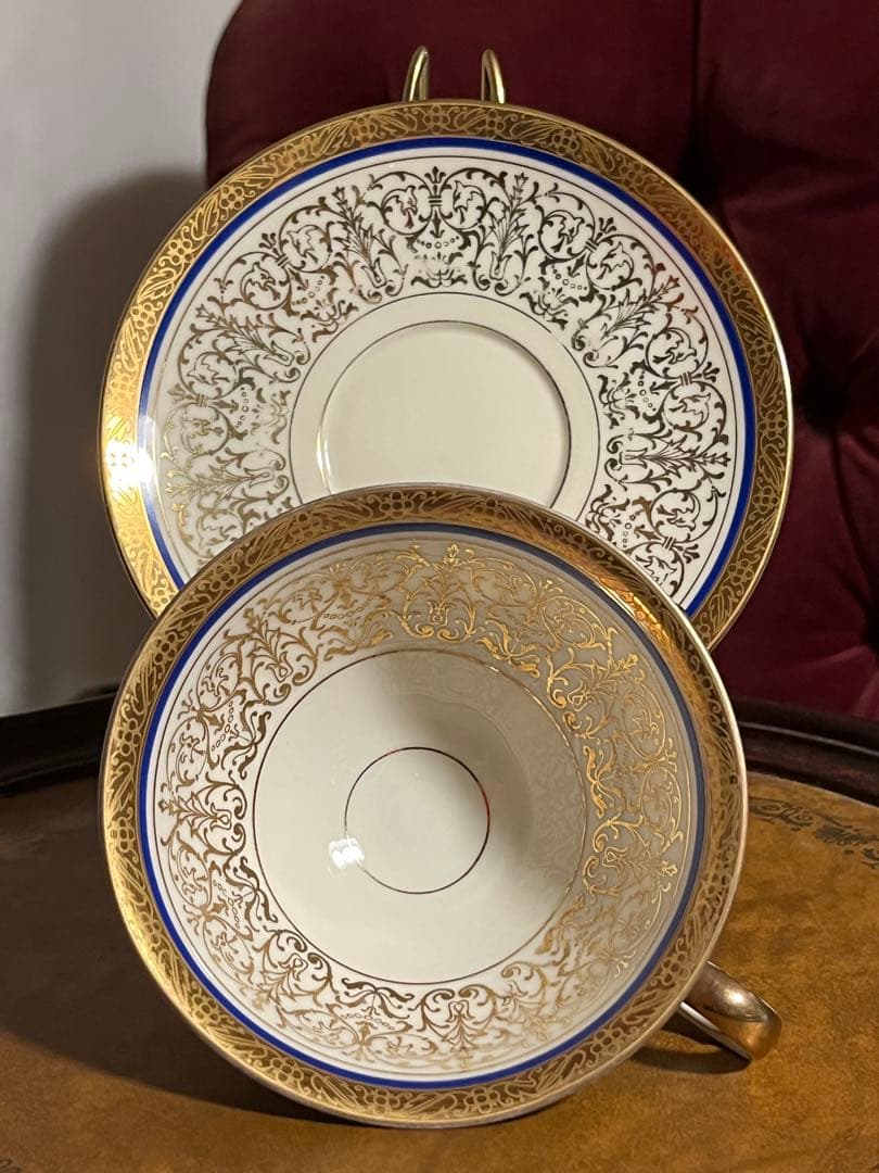 ドイツ製　SELTMANN WEIDEN 陶磁器 金彩　カップソーサー　トリオ