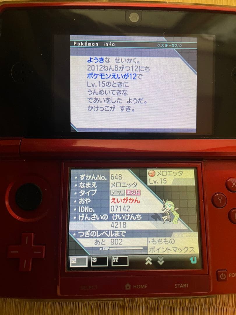 ポケットモンスター ブラック 配布ポケモン　色違い5種