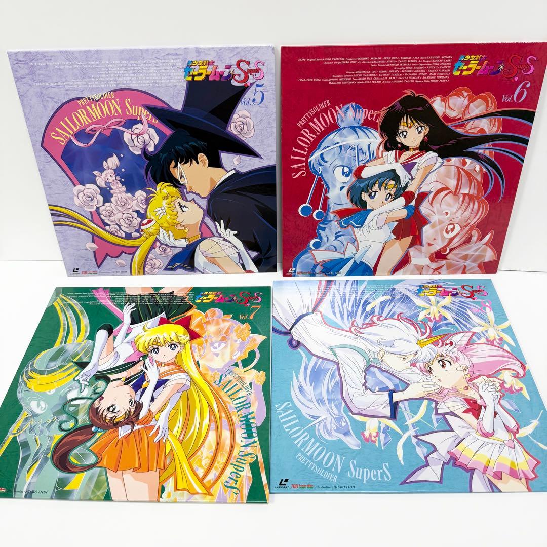 美少女戦士セーラームーンSuperS 全10巻セット 全巻BOX付き LD
