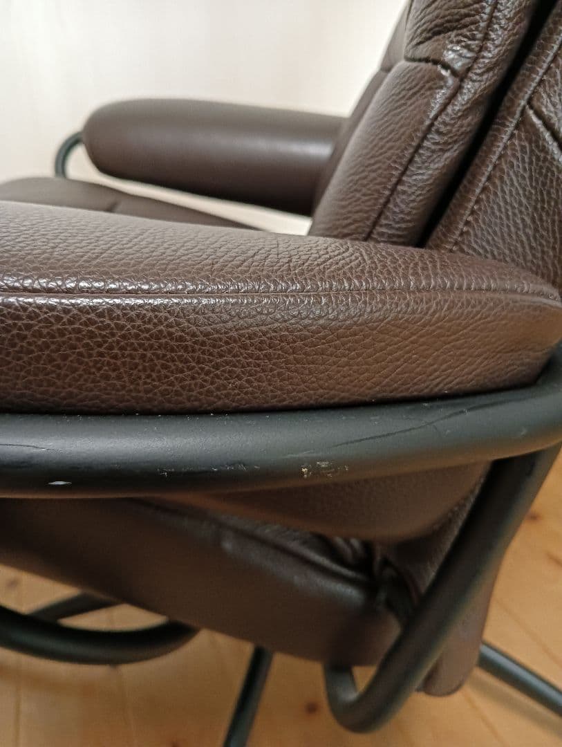 極美品! 最高級! エコーネス トーキョー リクライニングチェア ブラウン