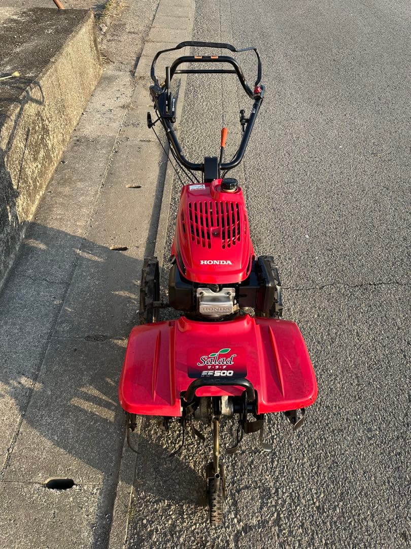 （動作確認済み）ホンダ耕運機 FF500 サラダ 最高 エンジンOK!!!