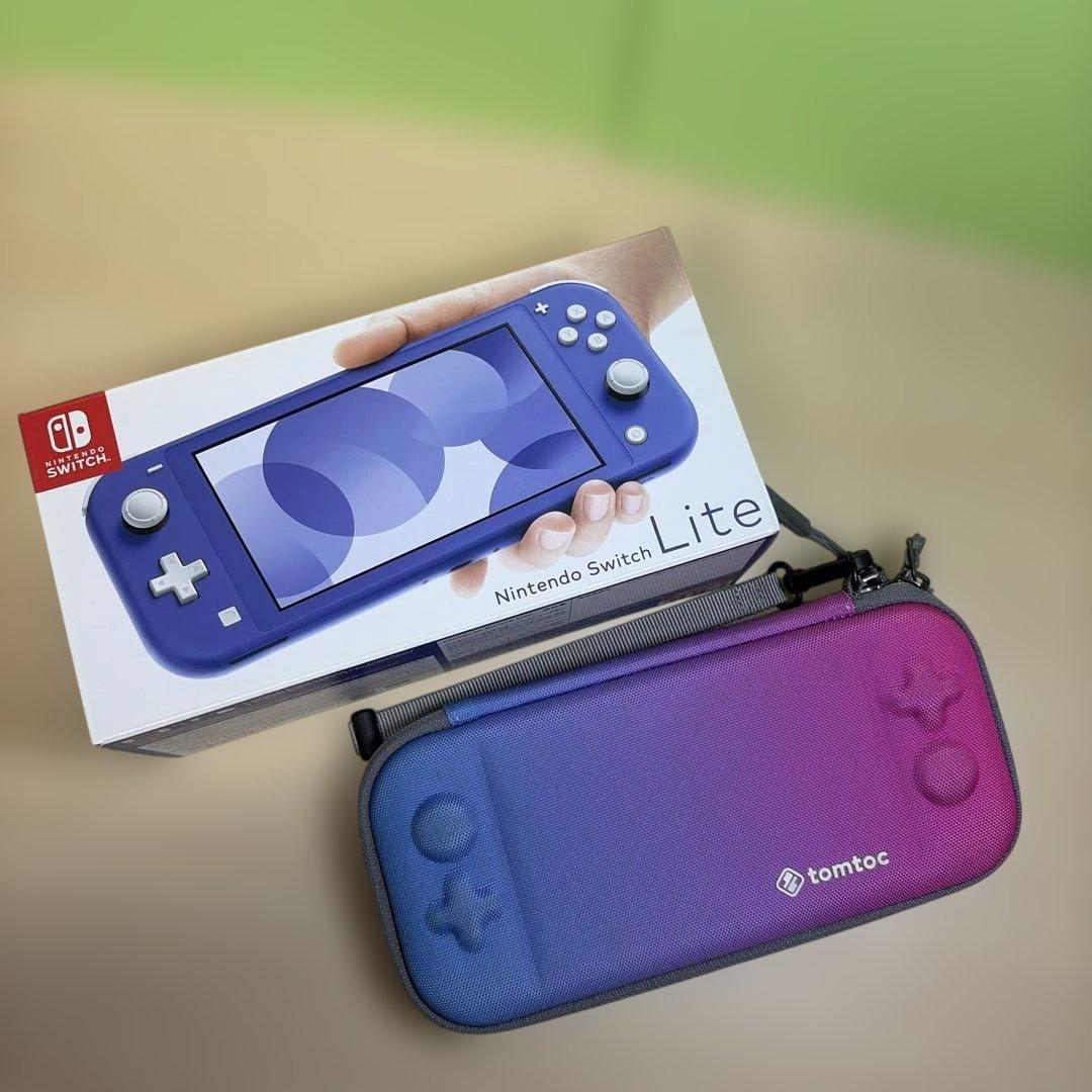 Nintendo Switch Lite 本体 + ケース + ACアダプター
