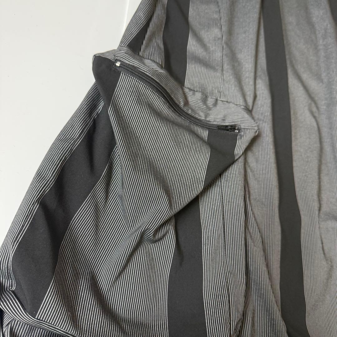 美品　センソユニコ 萌　バルーンワンピース　ロング　ジャンスカ　グレー　ブラック