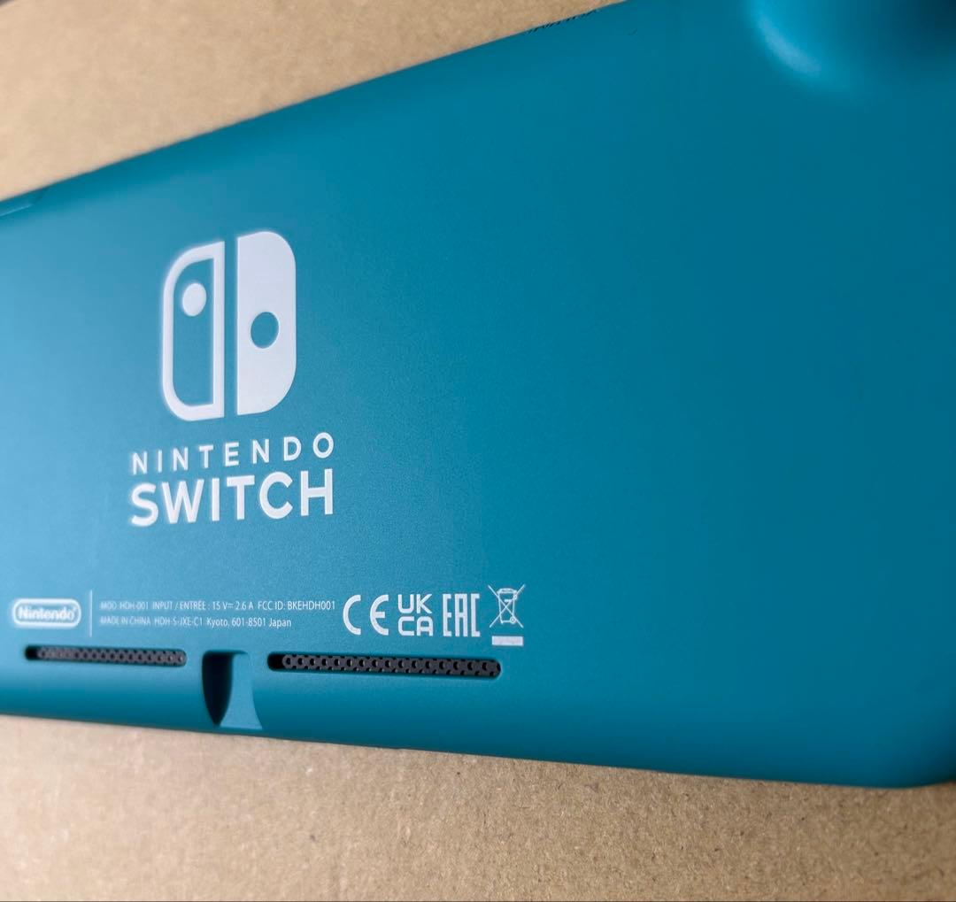 ニンテンドースイッチライト ターコイズ　本体のみ中古品☆