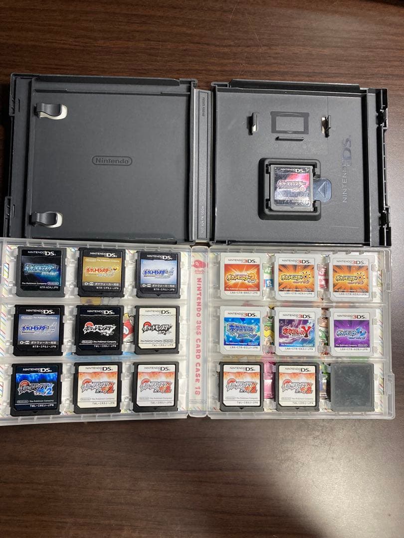 ポケモン　3DS DSソフト19本まとめ売り　ケース付き
