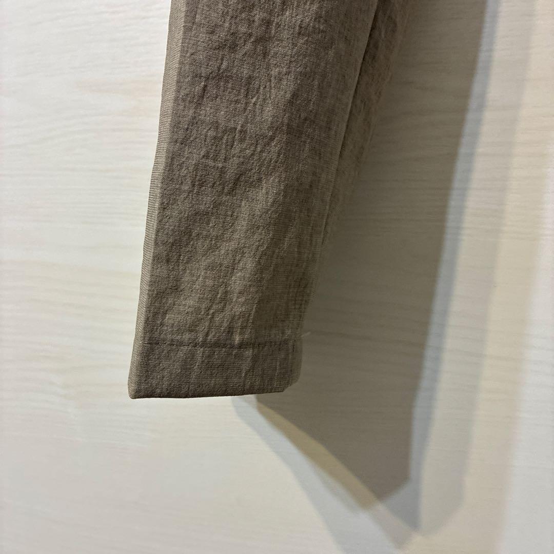 アダムエロペ ADAM ET ROPE ノーカラーセットアップ M リネン風