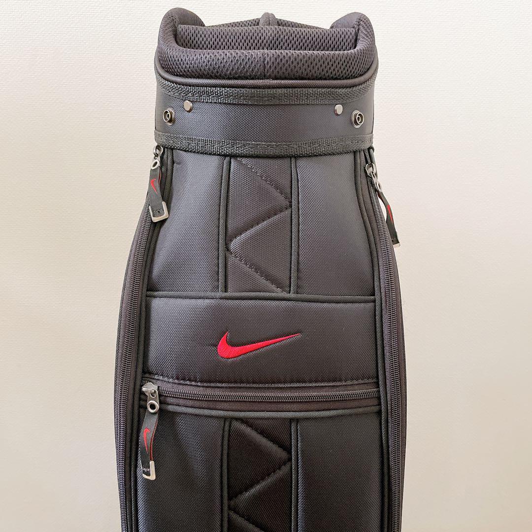 廃盤　NIKE ナイキゴルフ　キャディバッグ ブラック/レッド
