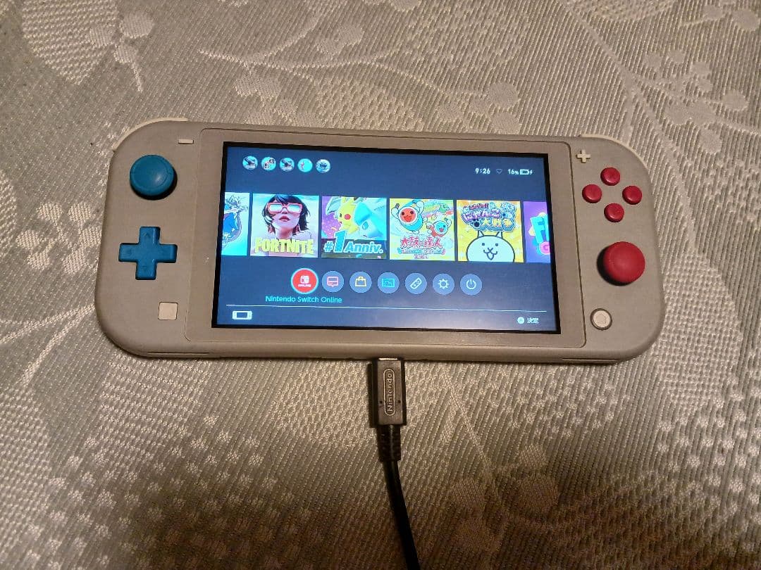 Nintendo Switch Lite グレー ソード&シールド ケース付き