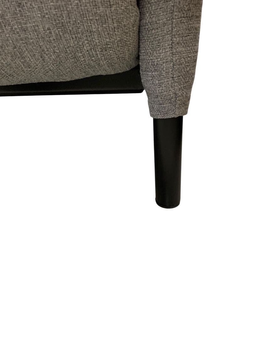 ★プロフ必読 カウチソファにもなるソファベッド 2人掛け (XL01 GY