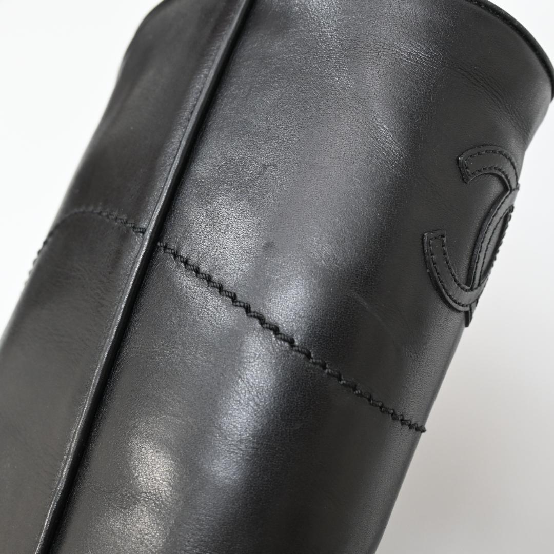 ■ □ 44882★冬 CHANEL シャネル ロングブーツ ココマーク