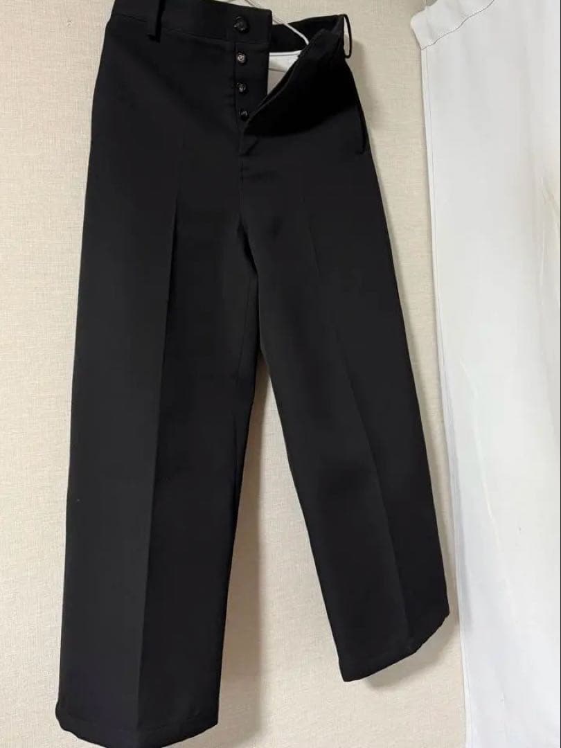 Bottega Veneta 653072 VKIV0 ウールツイルロングパンツ