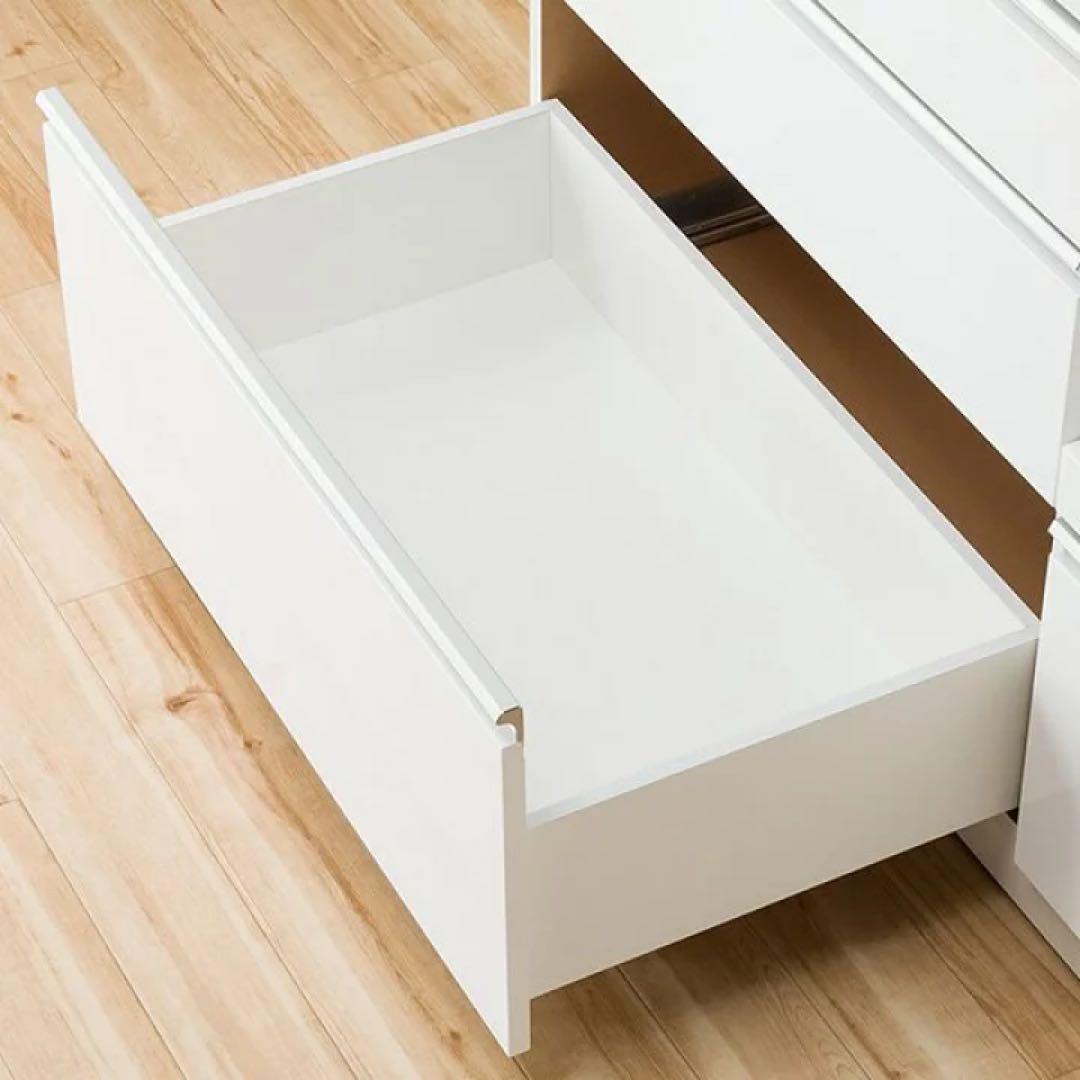 【送料込み】ニトリ キッチンボード レジューム W120 ホワイト