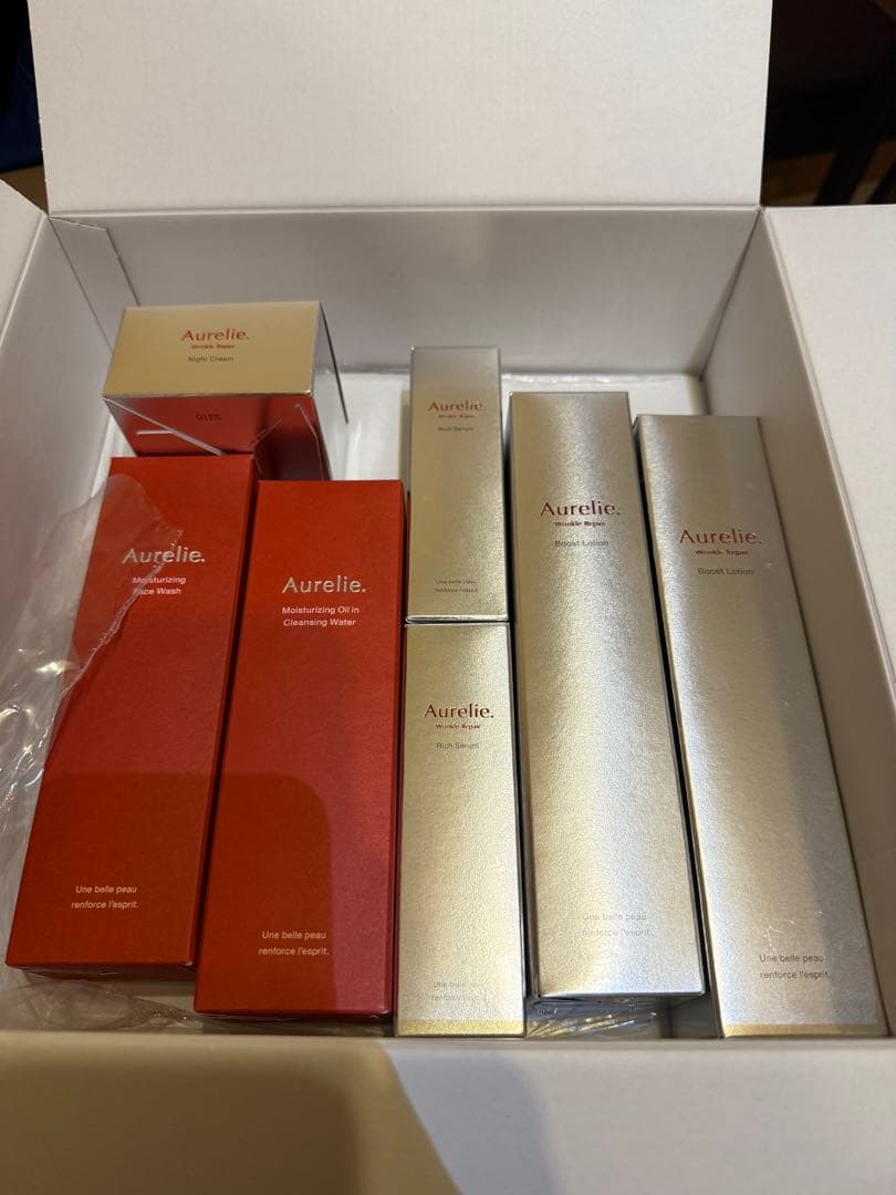 Aurelie オレリー 化粧水・セラム・Nクリーム 7点