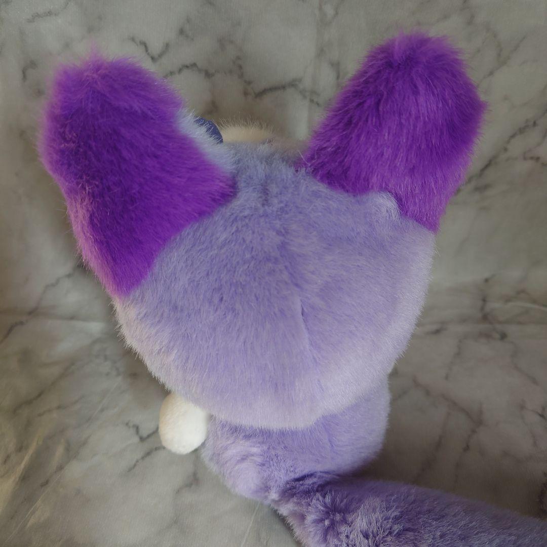 サンリオ　キティちゃん　北海道限定　ラベンダーキタキツネぬいぐるみ