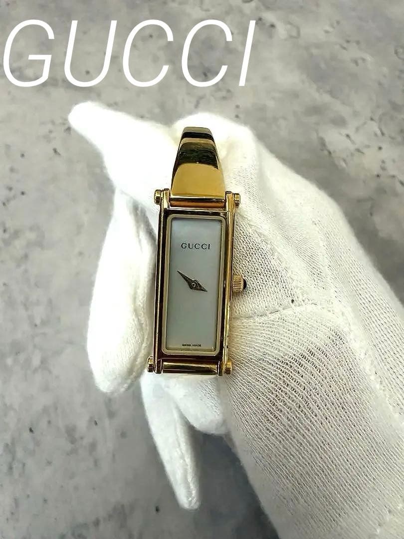 GUCCI レディース　時計　ゴールド