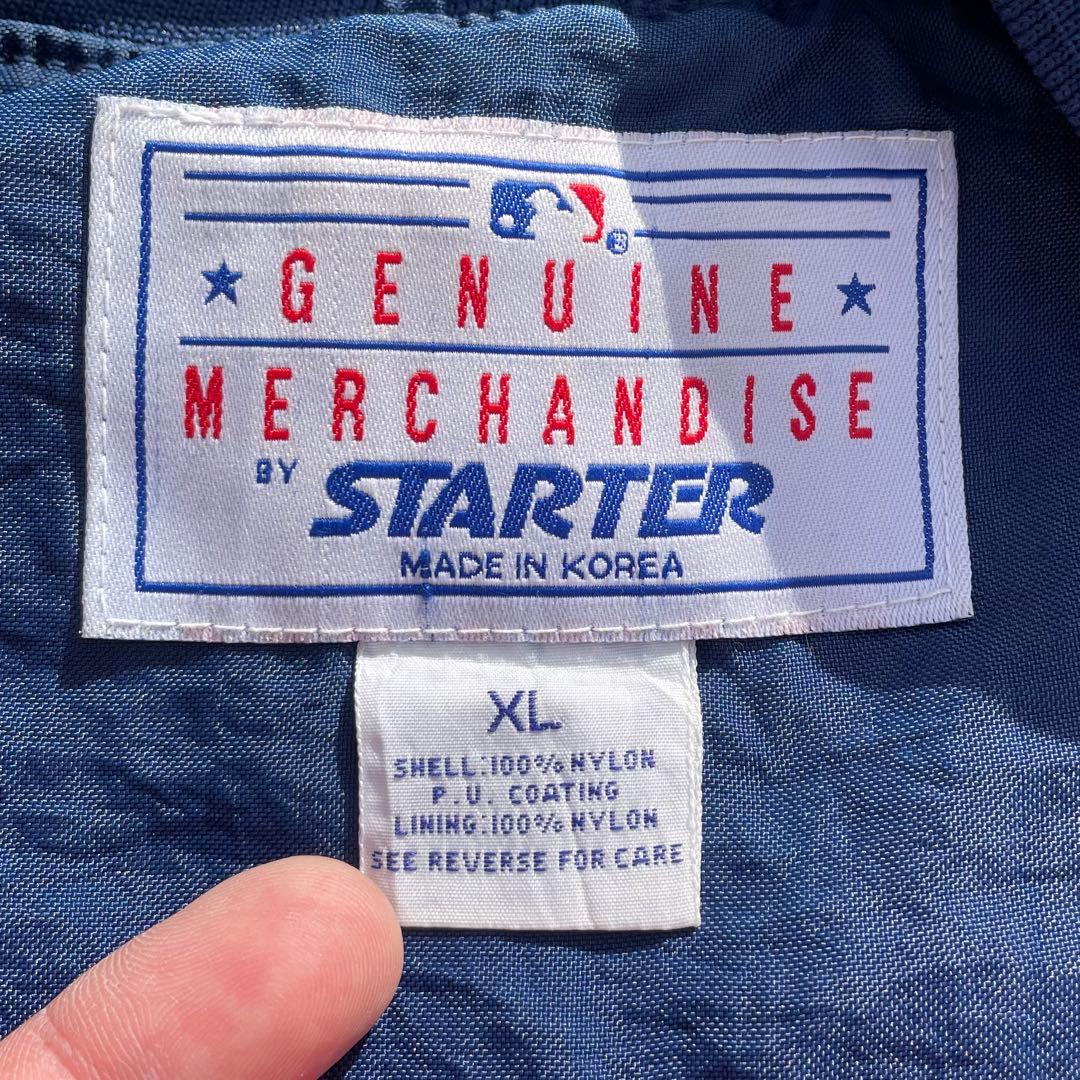 Starter 90s クリーブランド インディアンス XL 古着プルジャケット