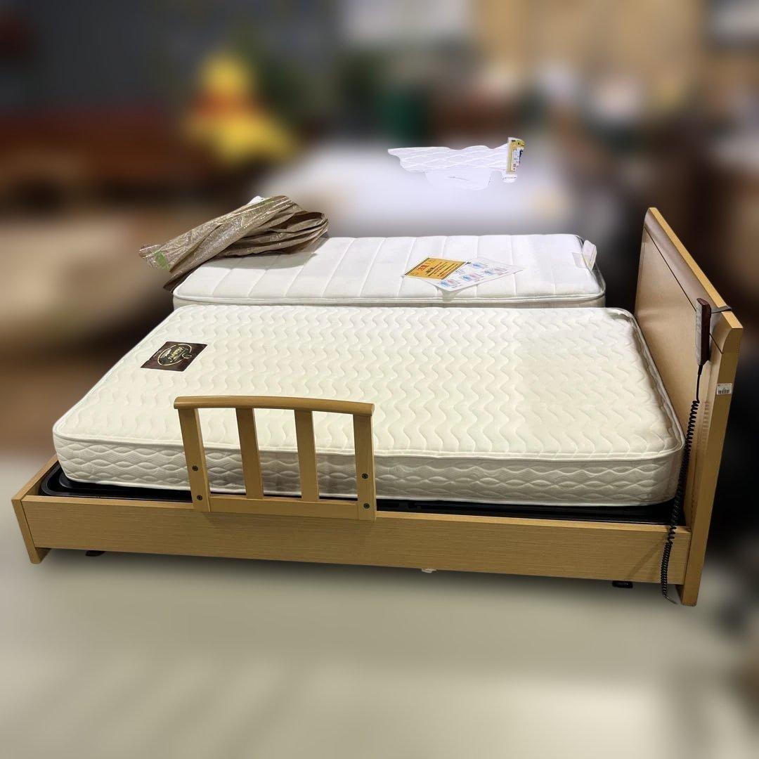 【シモンズ】アジャスタブルベッドEX◇電動ベッド◆2モーター◆セミダブル