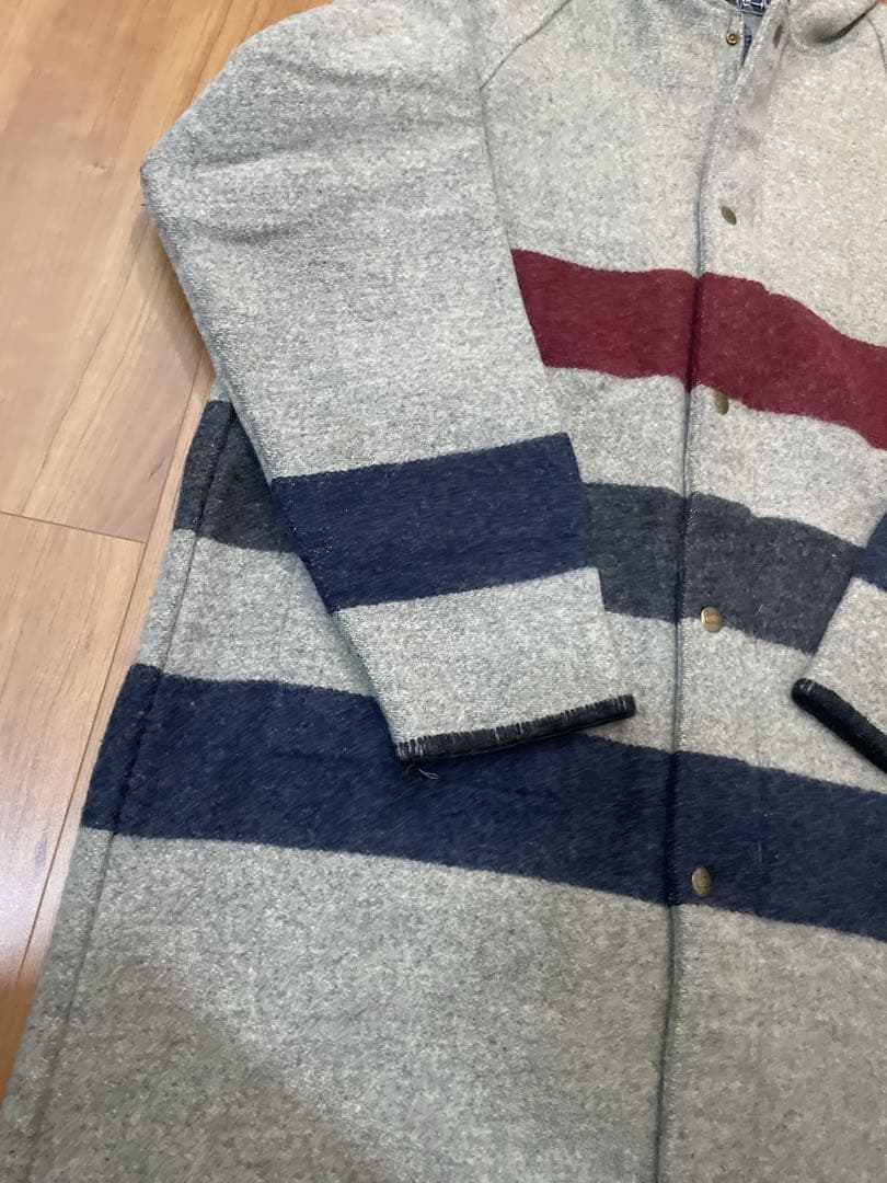 希少 70s USA製 woolrich ウールリッチ vintageコートXL