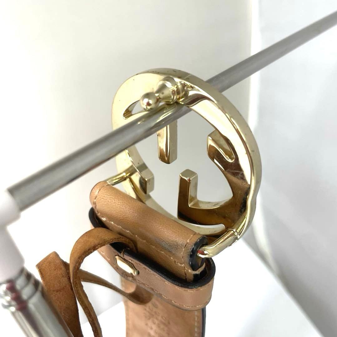 GUCCI グッチ　ベルト　レディース　GG柄