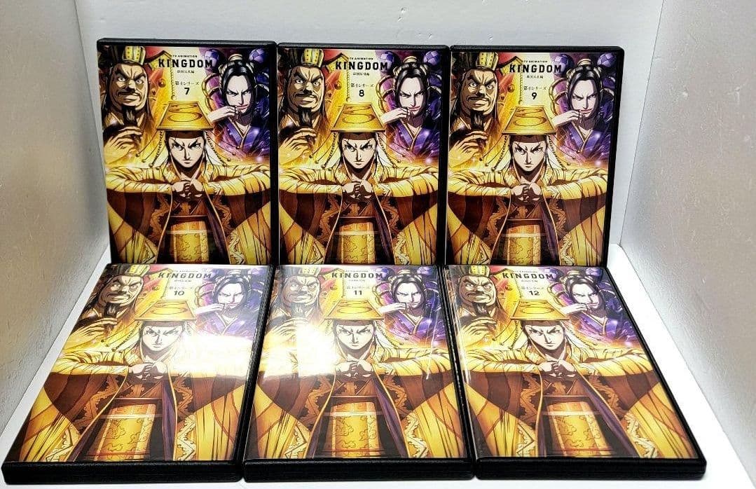 【新品ケース収納】キングダム 第4シリーズ DVD全12巻(全26話:完結)